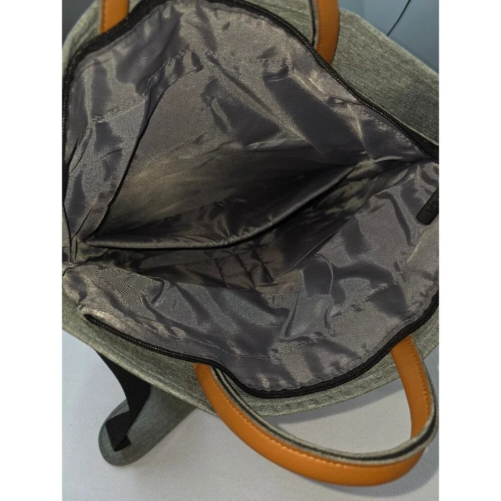 Lekesky Men's Laptop Briefcase Bag 15.6 Inch Messanger Bag Gray